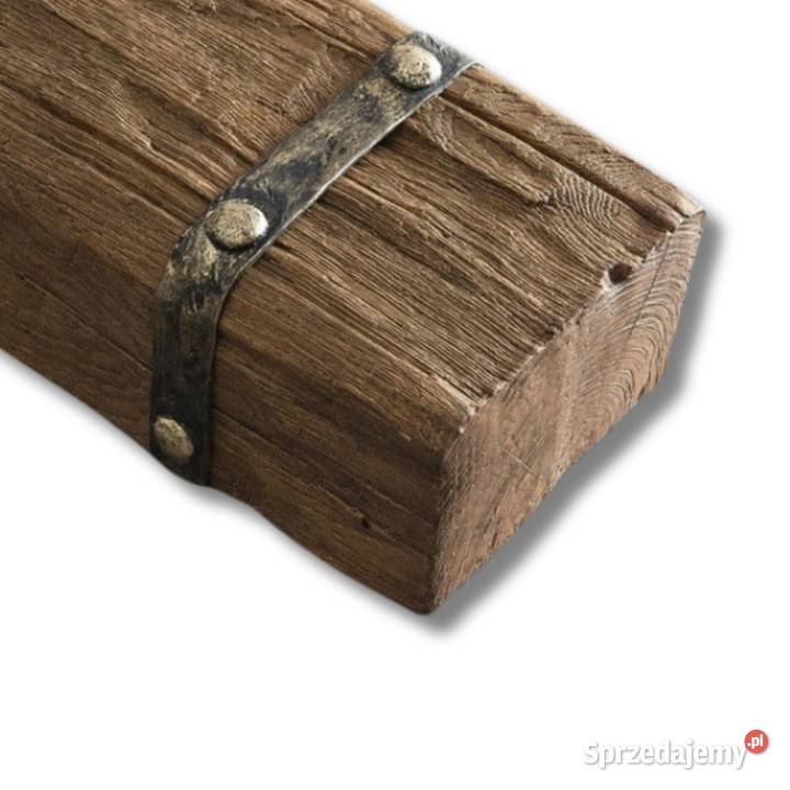 Opaska OZDOBNA do Belki Rustykalnej Złota Panele dekoracyjne Gdów