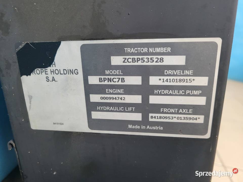 CASE IH PUMA 145 12r CHŁODNICA 84154109 Kolno