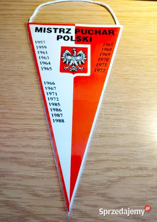 Górnik Zabrze proporczyk Wronki