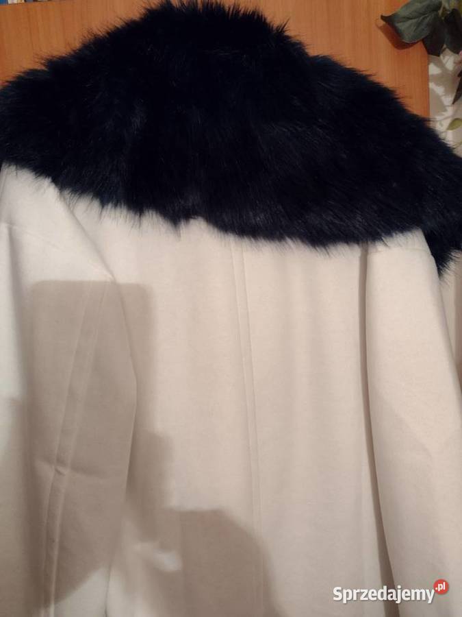 Wytworna duża FUTRZANA ETOLA szal futerko JEDWAB Kraków