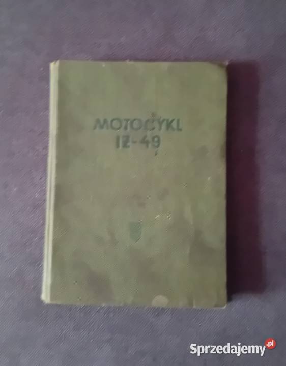 Książka Motocykl Iż 49 Wydawnictwo MON 1955 r Koźminek