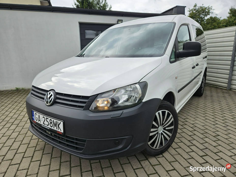 Volkswagen Caddy 20 MPi 109 LONG maxi benzyna Volkswagen Gdynia