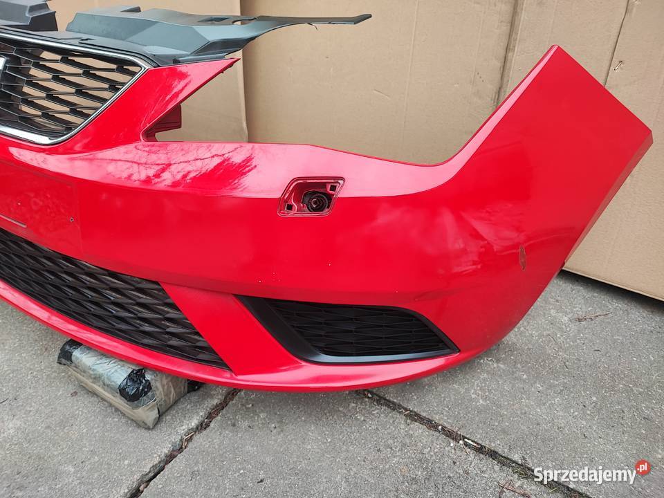 Zderzak przedni Seat Ibiza 4 spryskiwacze ls3h kujawsko-pomorskie Lipno
