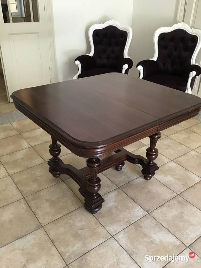 Stół antyk renowacji stół Wieruszów