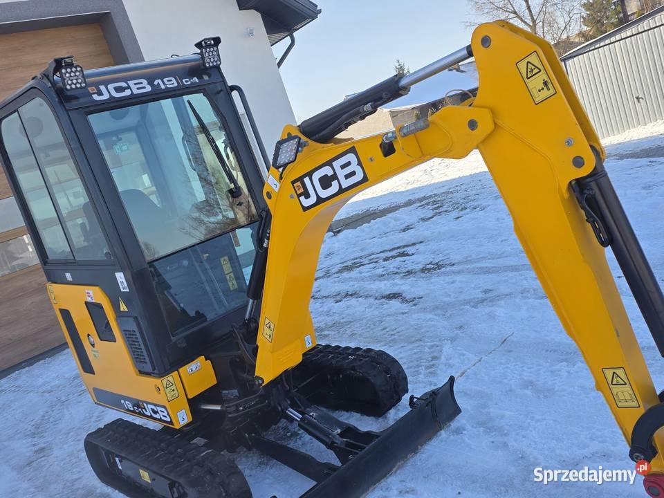 JCB 19 C 1 ful najbogatsza nowa mini koparka Bieliny