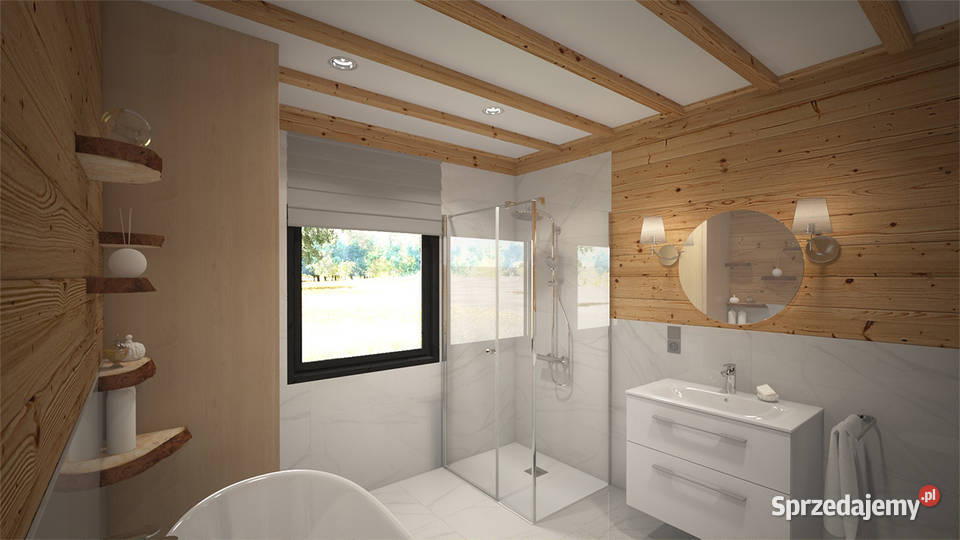 Drewniany domek całoroczny letniskowy 4m7m 1520 Lublin
