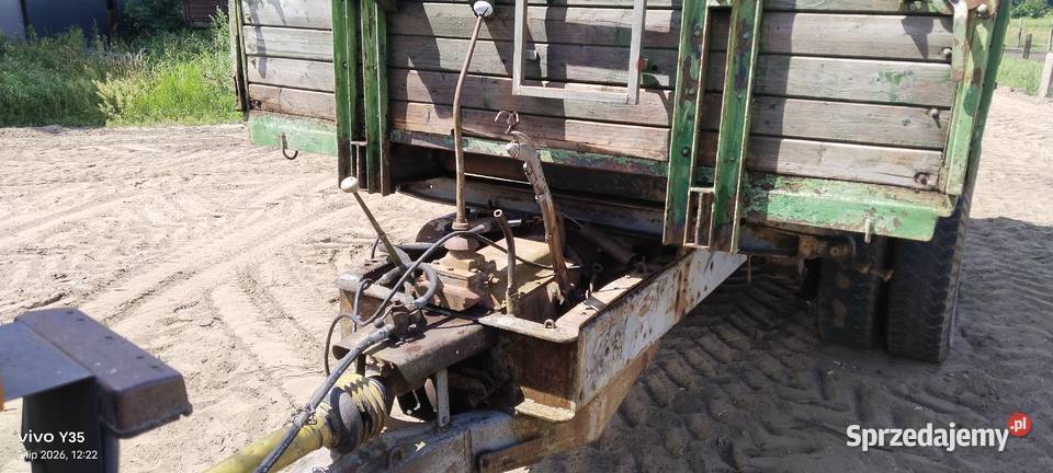 Przyczepa tandem wywrotka Własna hydraulika