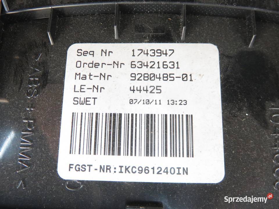 LICZNIK BMW 5 F10 520 d 9280485