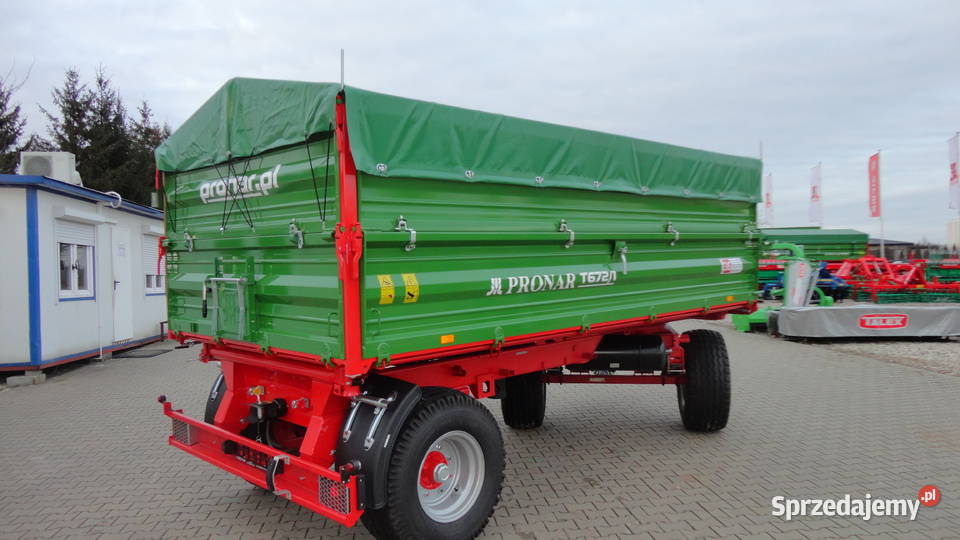 Przyczepa Pronar T6721 10Ton wywrotka trzy Pronar Przyczepy rolnicze Kozenin