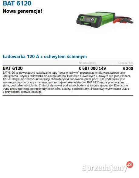 TPA 400 Bosch Tire Pressure Analyzer 400 Bielsko-Biała