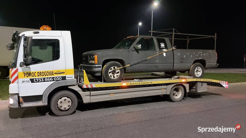 Pomoc Drogowa 24h Laweta S5 A1 Świecie Nowe Gruczno