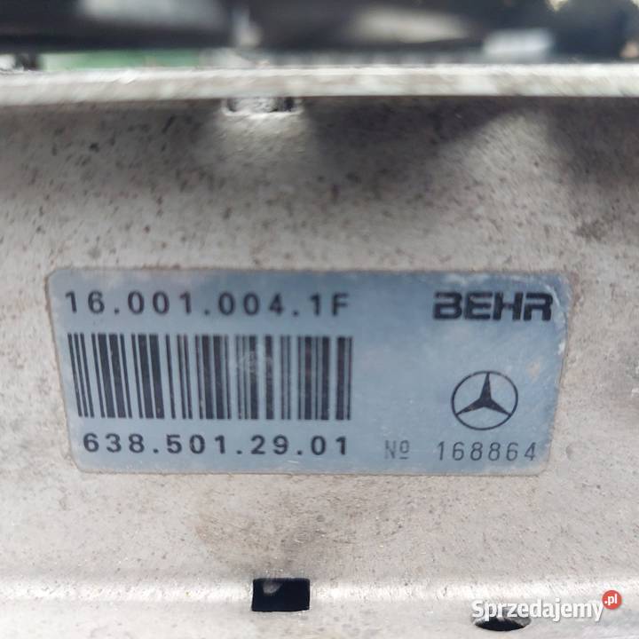 Mercedes Vito 638 22 CDI intercooler z Piaseczno