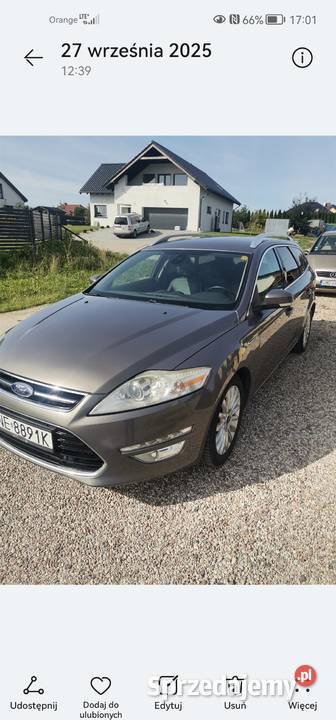 Ford Mondeo nieuszkodzony Malbork sprzedam