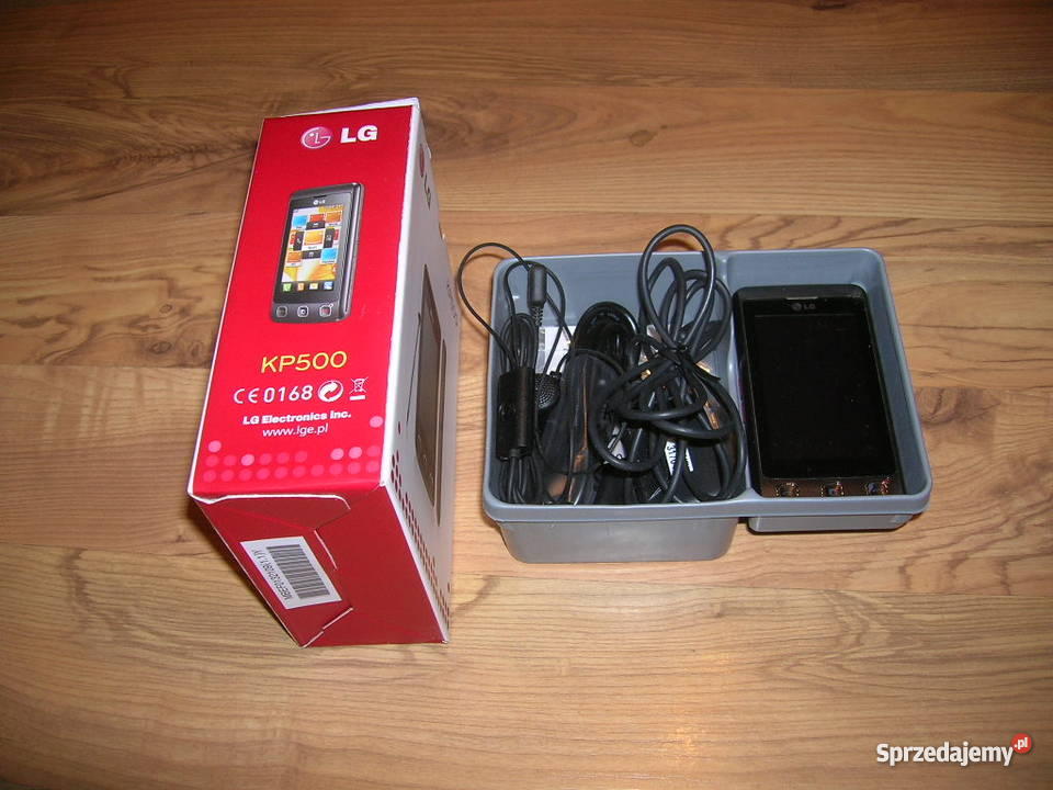 LG KP500 Cookie brąz telefon simkocka z akcesori Warszawa