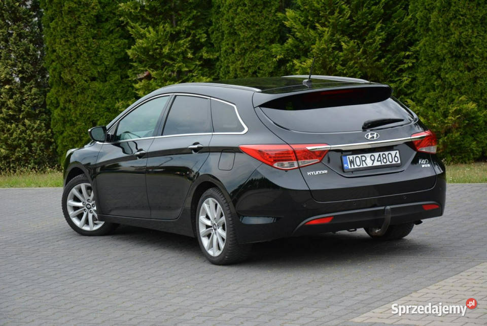 Hyundai i40 Premium Wentylacja bixenon Skóry czujnik parkowania mazowieckie Ostrów Mazowiecka