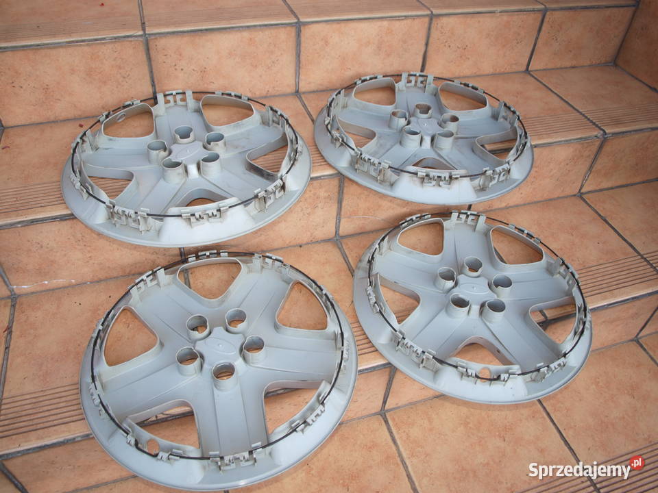 Ford kołpaki 16 oryginalne strukturalne komplet