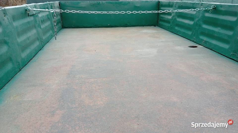 Przyczepa rolnicza sztywna zarejestrowana mazowieckie Sochaczew sprzedam