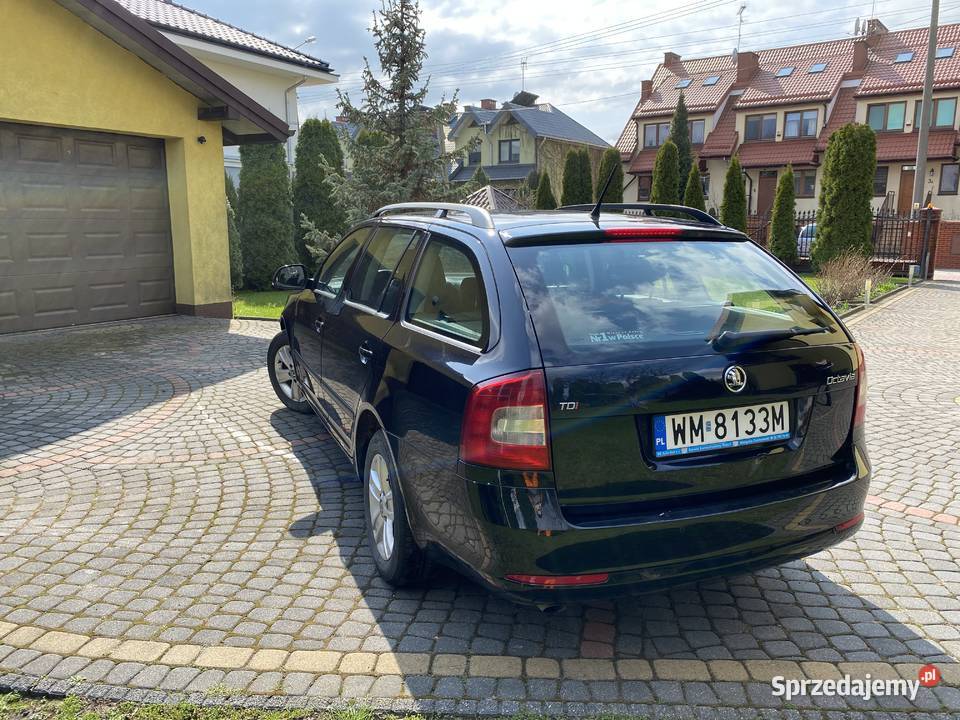 Skoda Octavia 20 tdi kombi czarne diesel