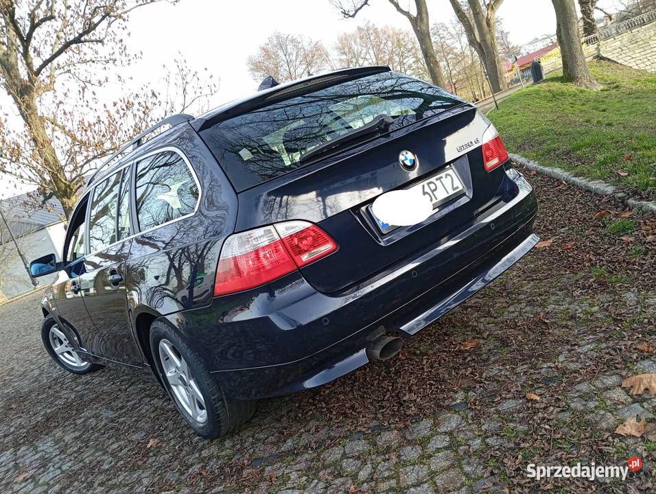 BMW E61 20 DIESEL ŁADNA ZAREJESTR 190 nieuszkodzony Gostynin