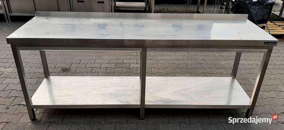 STÓŁ Z PÓŁKĄ WZMACNIANY ASCOBLOCK 2116085 M936 Nowe Skalmierzyce