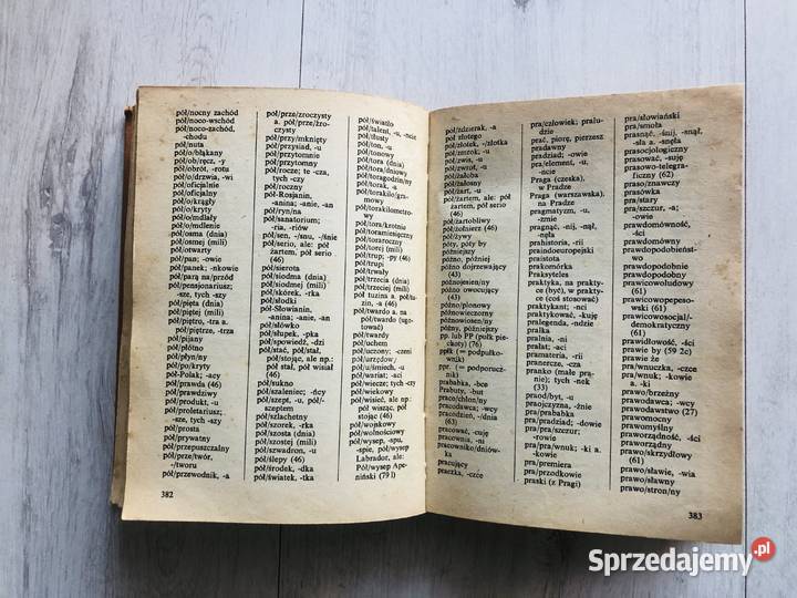 Słownik ortograficzny Ossolineum Jodłowski Łódź