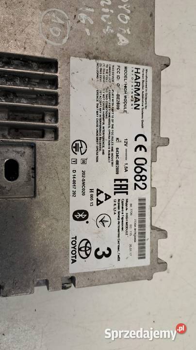 Toyota CHR CHR STEROWNIK NAWIGACJI 6434CBE2809