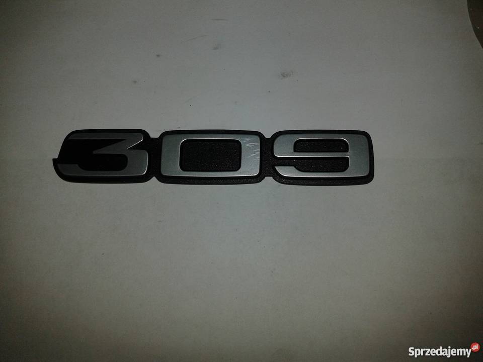 Monogram tylnej części nadwozia 309 do Peugeot Lublin sprzedam