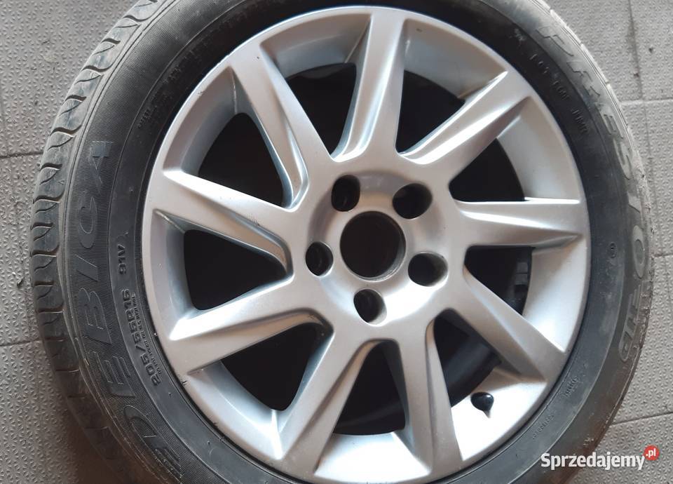 Alufelgi z oponami, 16'', wyważone, 6- letnie