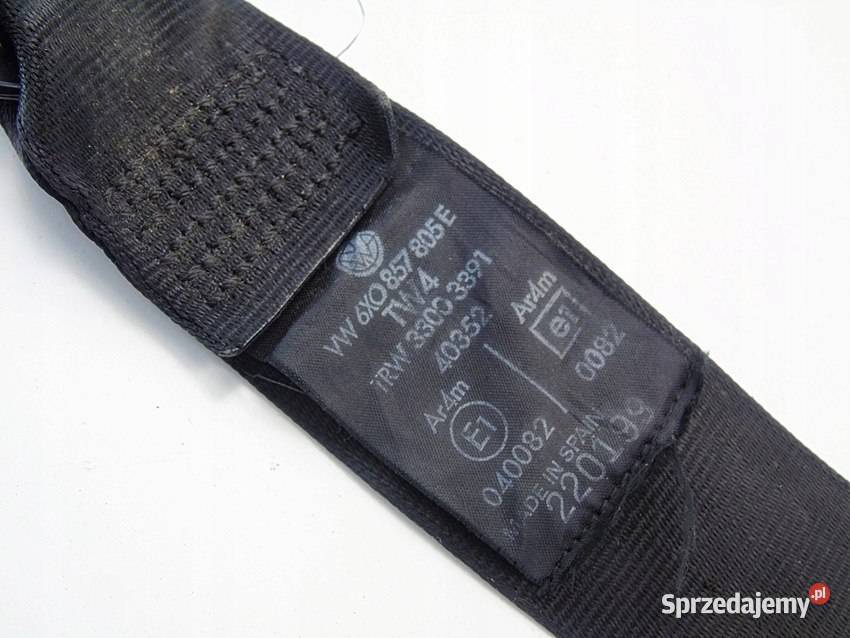 PAS BEZPIECZEŃSTWA LEWY TYŁ VOLKSWAGEN LUPO I Pozostałe Sosnowiec