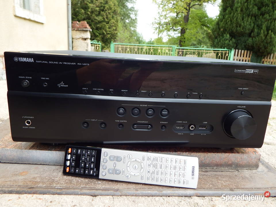 Amplituner AV kina domowego Yamaha RXV673 super Amplitunery Bolesławiec sprzedam