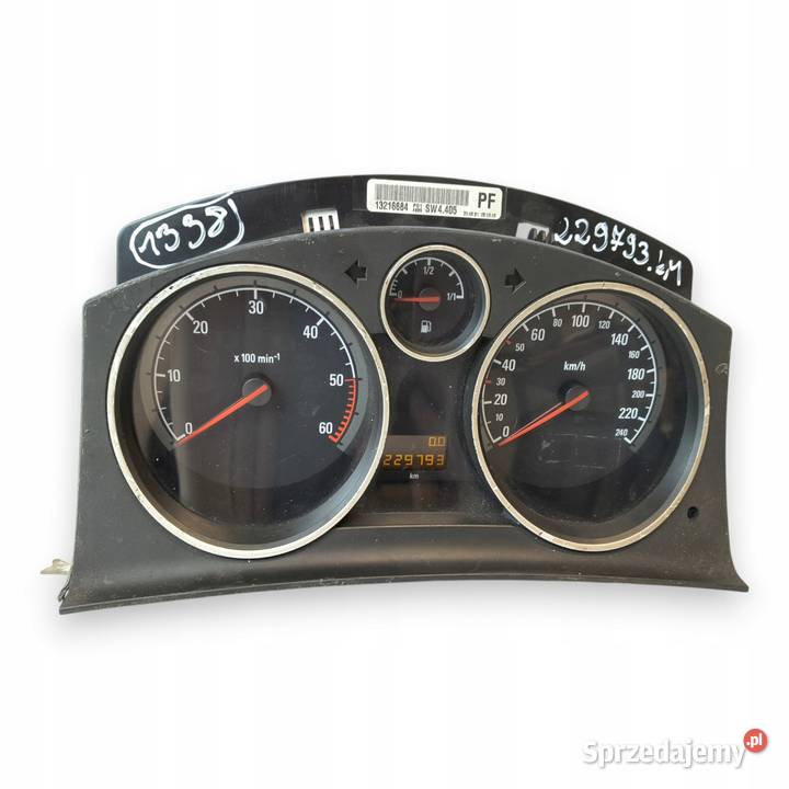 LICZNIK ZEGARY 13216684 PF Opel Astra H Zafira B Chełm