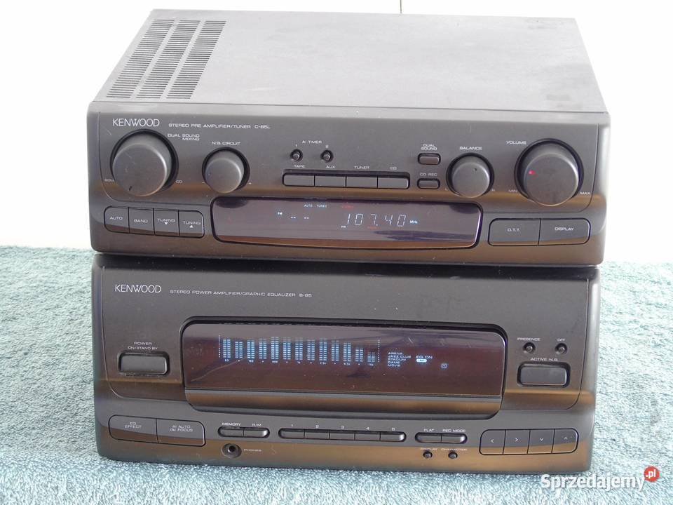 Wzmacniacz radio i korektor graficzny Kenwoo Jasło