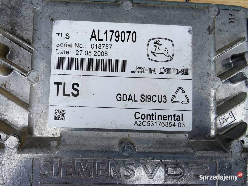 Sterownik osi John Deere 6930 AL179070 Wilkowo