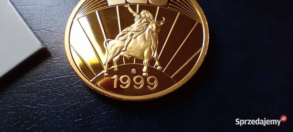 Stare monety Medal ECU 200 Lesko