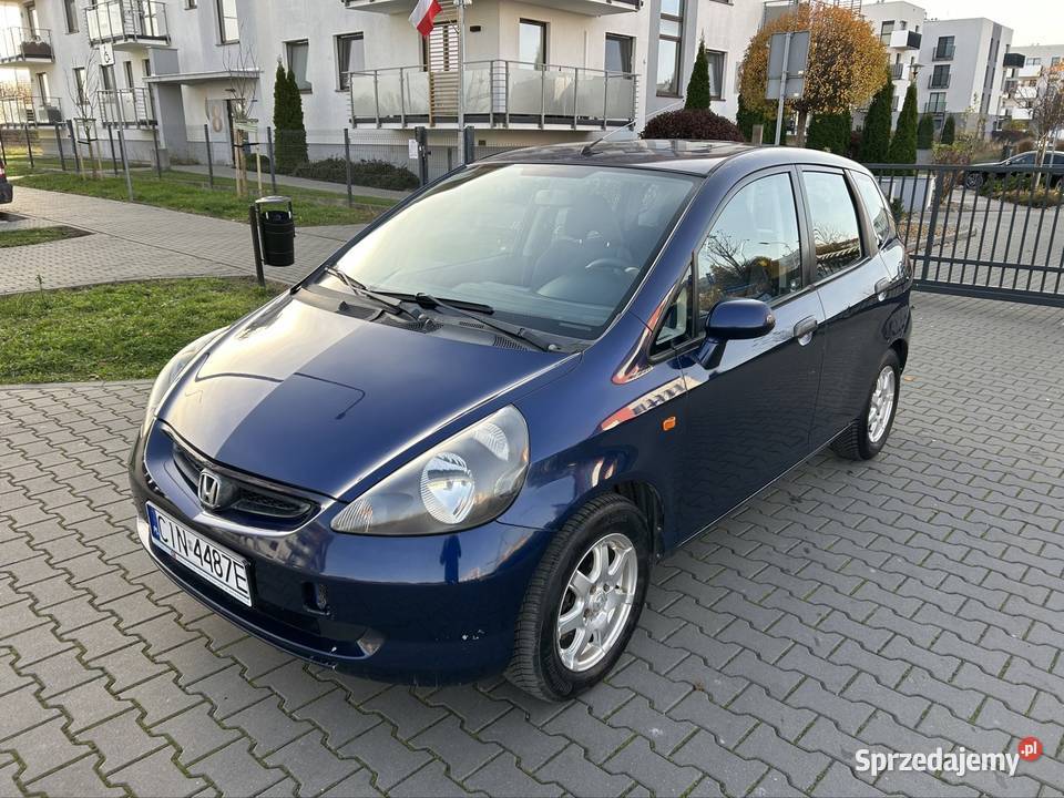Honda Jazz 13 benzynka klima zimówki nieuszkodzony Inowrocław