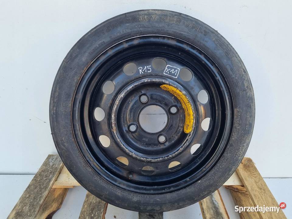 KOŁO DOJAZDOWE Saab 93 I DOJAZDÓWKA 11570 R15 Chełm