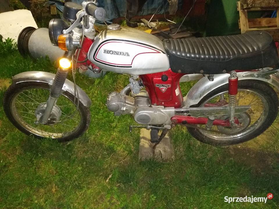 zabytkowa Honda CL70 podkarpackie Zabratówka
