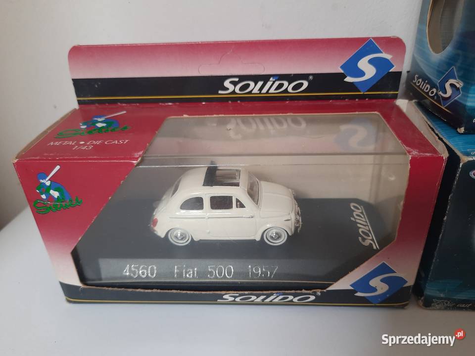 Solido 143 Włoskie modele lancia Fiat 500 Alfa Rzeszów