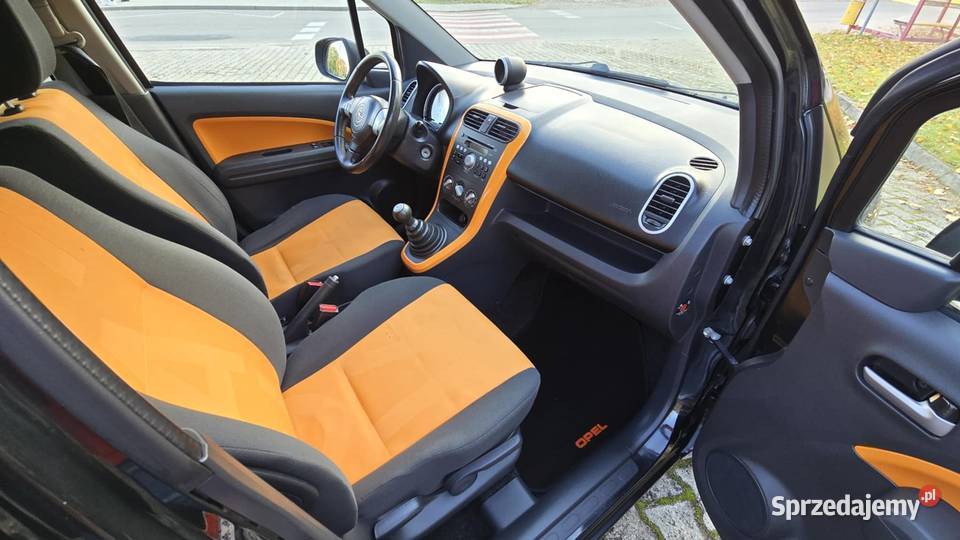 Opel Agila 200809r 10 Benzyna Klimatyzacja Black podkarpackie