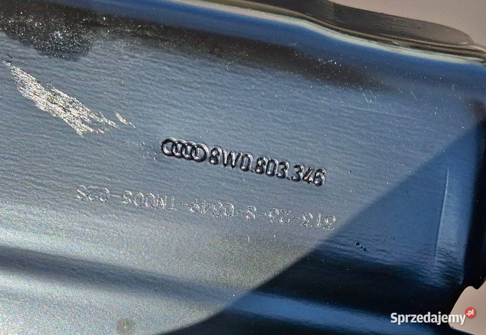 AUDI A4 B9 A5 F5 STELAŻ WZMOCNIENIE PASA TYLNEGO lubuskie