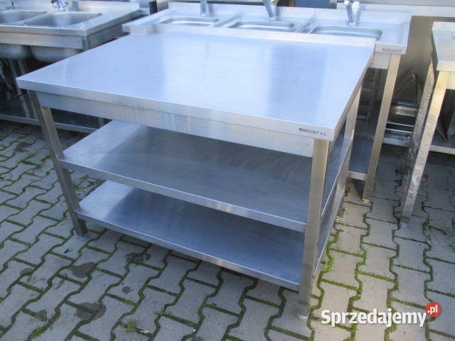 Stół Gastronomiczny Z 2 Półkami 1208085 Ostrów Wielkopolski