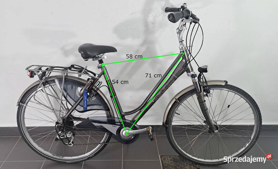 Rower multicycle damka damski aluminiowy miejski Lublin