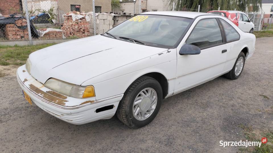 Ford Thunderbird zarejestrowany żółte tablice 38 automatyczna Kostrzyn