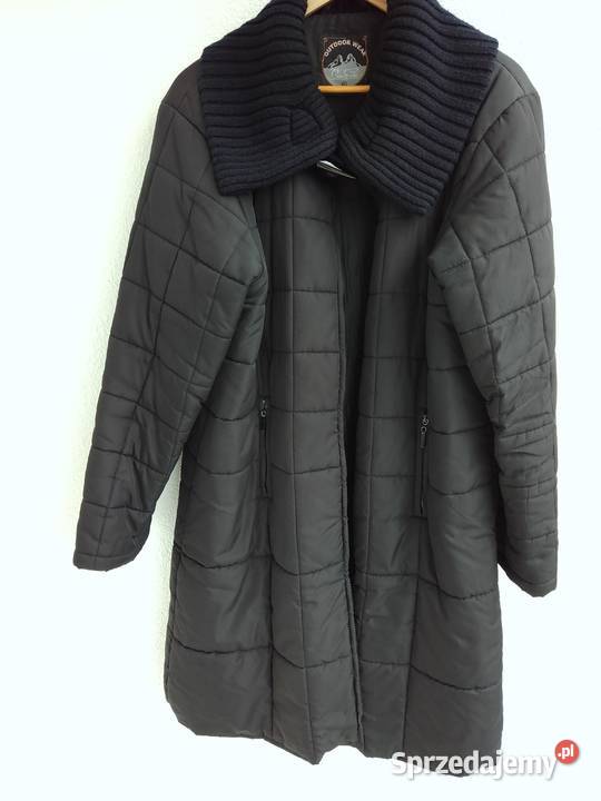 Płaszcz jesienny czarny