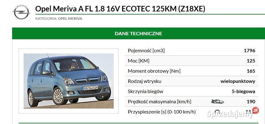 Opel Meriva 17 CDTI Cosmo mrozi wyposażenie Wałbrzych