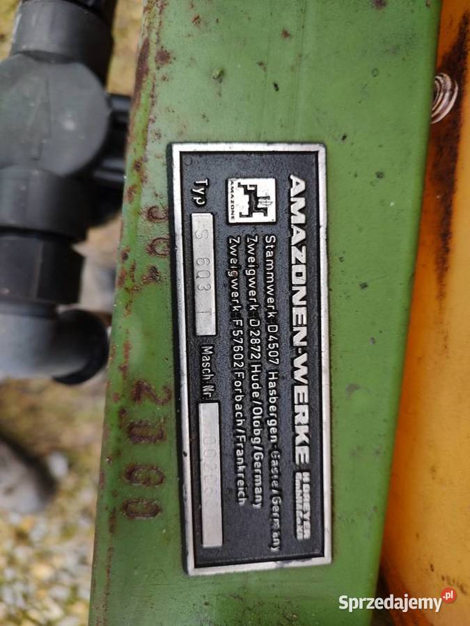 Opryskiwacz amazone 800 litrów 12 metrów lance