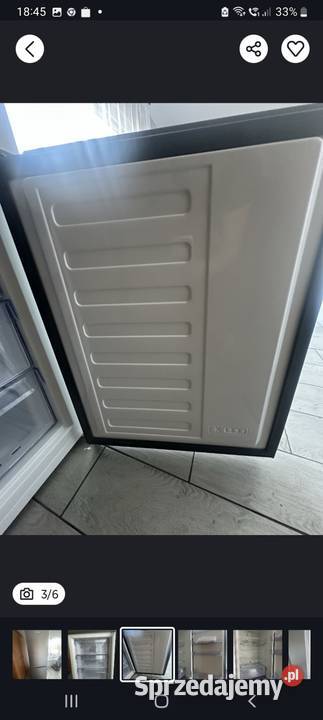 Lodówka Beko 2metry zapewniam transport Kórnik sprzedam