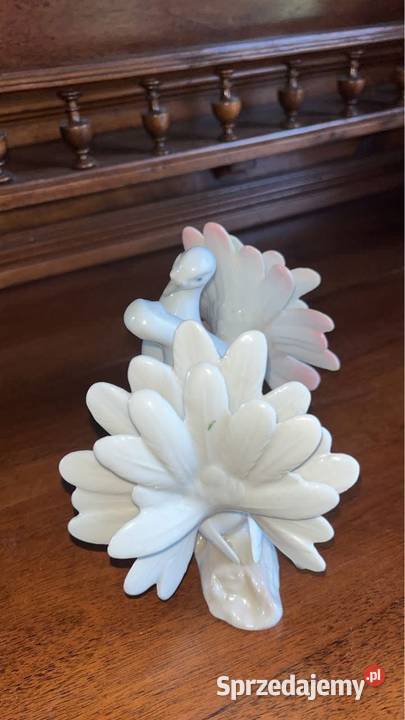 Para gołąbków Figurka z porcelany Grafenthal