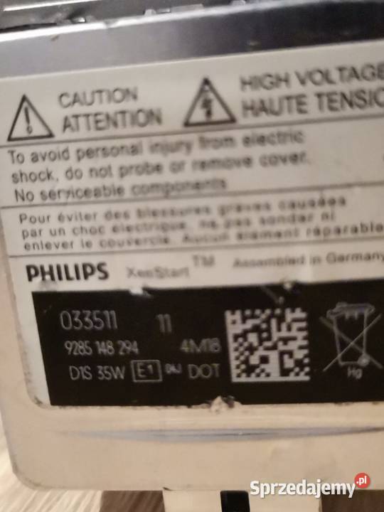 BMW E90 E60 F10 X1 X3 X5 X6 Z4 BIKSENON ŻARÓWKA osobowe