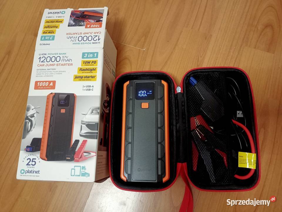 Urządzenie rozruchowe starter do auta powerbank Poznań
